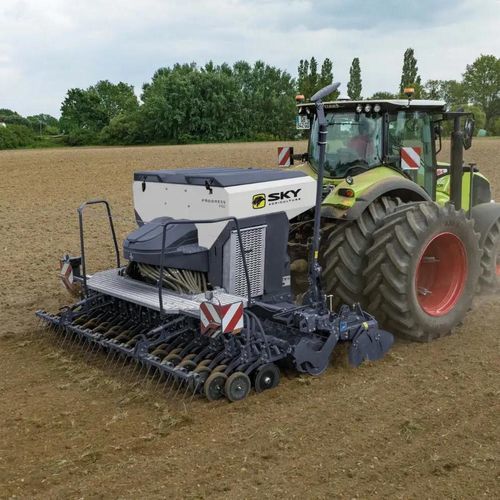 Seminatrice in linea pneumatica - PROGRESS - SULKY-BUREL S.A.S - a disco / a vomere / 20 filari