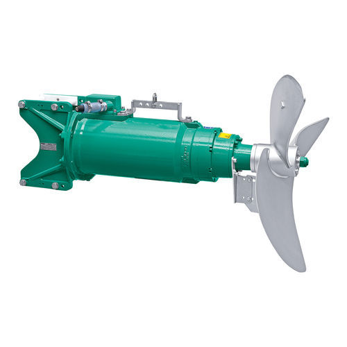 Agitatore orizzontale - OPTIMIX 3G  - SUMA Rührtechnik - con motore elettrico / sommerso / in acciaio inossidabile