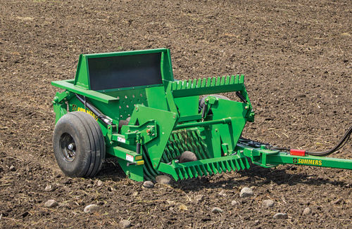 Raccoglisassi per trattore - 9R0700  - Summers Mfg. Co. - con scarico a terra