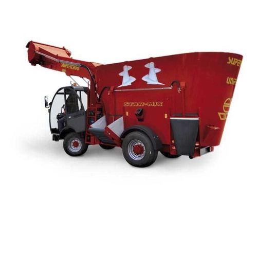 Miscelatore a vite verticale - SVM2 MAXI series - SUPERTINO SRL - semovente / con scarico laterale / a 2 coclee