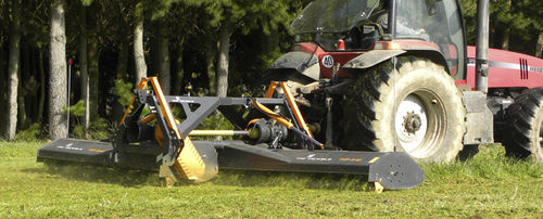 Trinciatrice montaggio posteriore - THP - TMC CANCELA Maquinaria Agricola Cancela S.L. - a martelli / per grandi colture