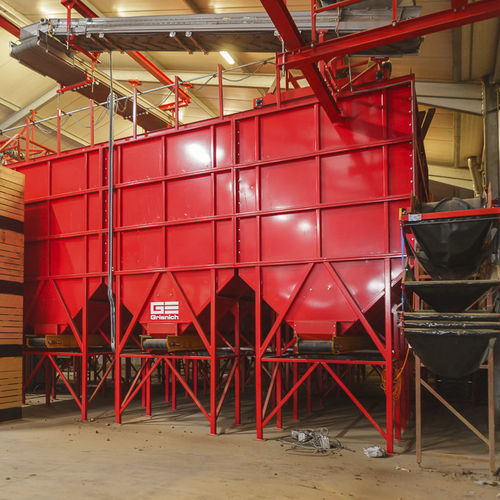 Silo per cereali - Tolsma-Grisnich - per alimentazione animale / in metallo / a scarica