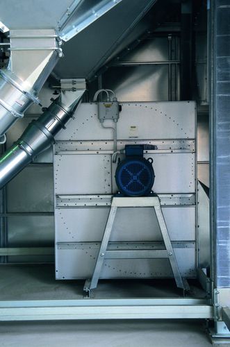 Ventilatore per capannone agricolo - TORNUM AB - per silo / di circolazione di aria / in acciaio galvanizzato