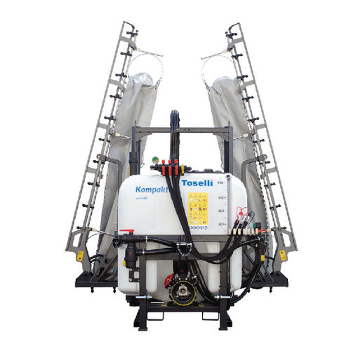 Atomizzatore portato - Kompakt Mini Air - Toselli srl - per grandi colture / a bracci richiudibili / assistito ad aria