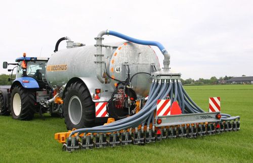 Interratore di stallatico portato - Ecoject - Veenhuis Machines BV - a disco / per prato