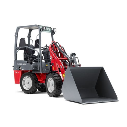 Pala gommata - 1140 - Weidemann - compatta / con cabina
