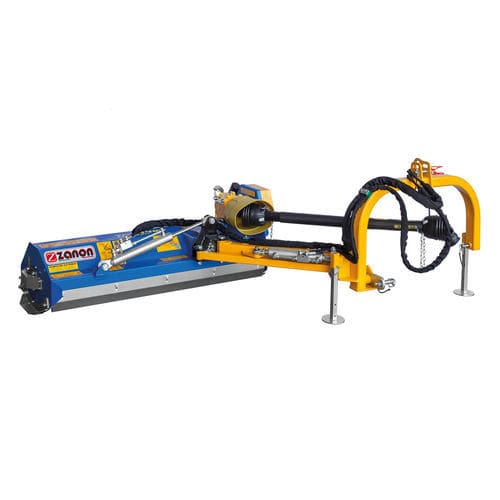 Trinciatrice laterale - TMJ series - ZANON Srl - portata / a flagelli / a balestra