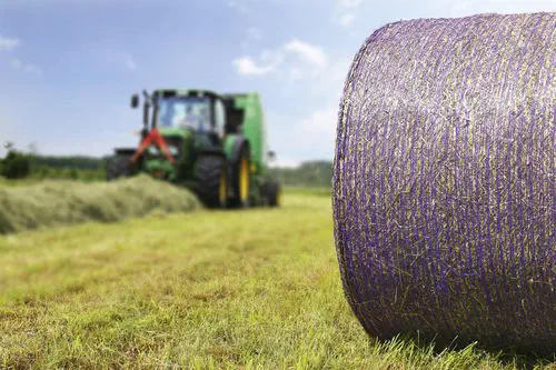 Rete Per Balle Rtonde Polywrap Premium, 1,23 X 2000 M, Stabilizzata UV, Testata DLG, HDPE, Per Agricoltura Professionale