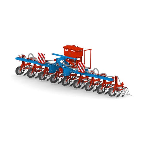 Seminatrice in linea pneumatica - ZINGER Mechanisatie BV - ZIBO Holland - dentata / montata su trattore / con attacco a tre punti