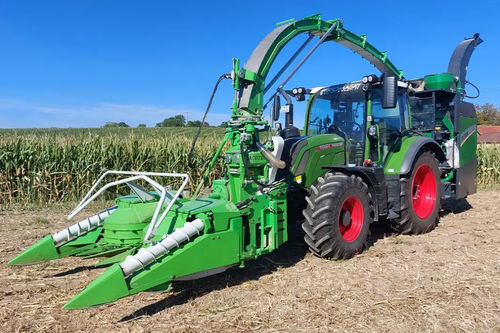 Raccoglitrice parcellare per mais - 700 - Zürn Harvesting GmbH & Co. KG - montata su trattore