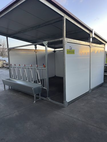 Box per l'allevamento - AGRICOW - per vitelli / condominiale / da esterno