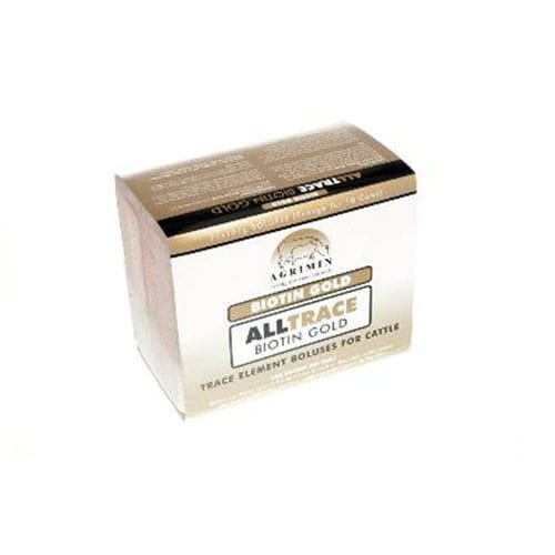 Bolo della nutrizione - All-Trace Biotin Gold - Agrimin Ltd. - per bovini / correttore di carenze / con oligoelementi