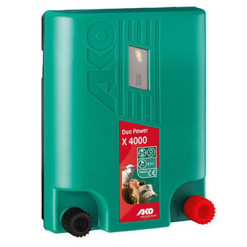 Elettrificatore a batteria - Duo Power X Series - AKO-Agrartechnik GmbH & Co. KG - a energia solare / con alimentazione a rete