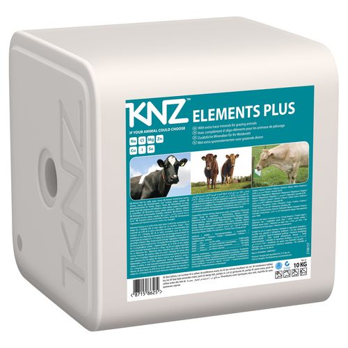 Blocco da leccare per bovini - ELEMENTS PLUS - Hengelo Salt Specialties B.V. (KNZ®) - con oligoelementi / di sale / per bestiame da pascolo