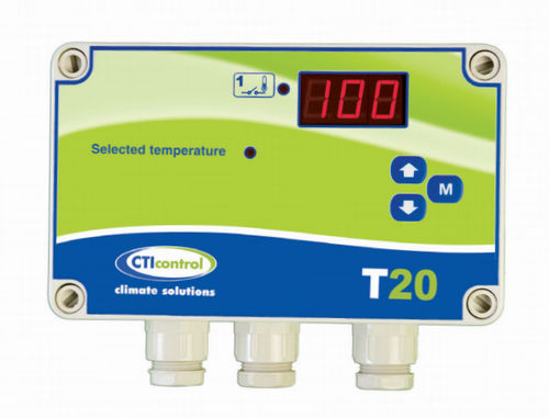 Regolatore di temperatura per pollaio - T20 - CTIcontrol - digitale