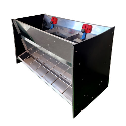 Mangiatoia per suinetti - DS-6 series - ERRA TECNI-RAM S.L. - in polietilene / in acciaio inossidabile / multiaccesso