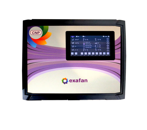 Sistema di controllo digitale - CNP - EXAFAN - touch screen / a portata variabile / di umidità