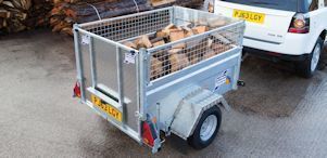 Rimorchio a un asse - Q Range Trailers - Ifor Williams Trailers Ltd. - basculante / agricolo