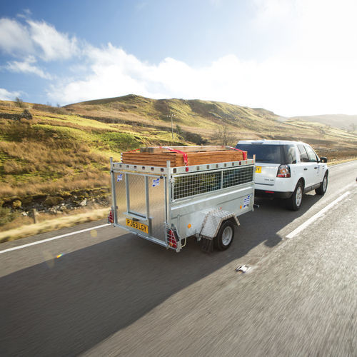Rimorchio a un asse - Q Range - Ifor Williams Trailers Ltd. - basculante / agricolo