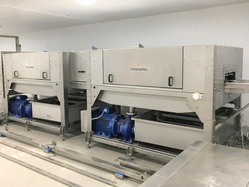 Stazione di lavaggio per cesti di schiusa - POWERWASH™ - Innovatec Hatchery Automation - compatta