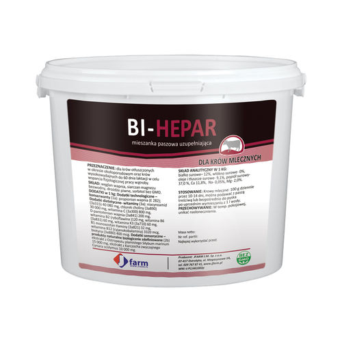 Integratore alimentare per animali - BI-HEPAR - JFarm - per bovini / vitamine / di aminoacidi