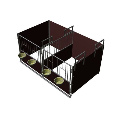 Box per l'allevamento - H375-8210 - Skiold - per vitelli / individuale / in acciaio