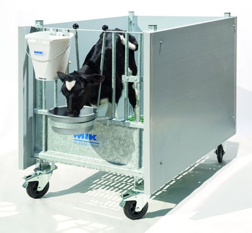 Stazione di alimentazione per vitelli - box - MIK INTERNATIONAL - igienica