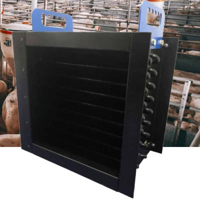 Aerotermo ad acqua calda - HOG HEAT SUPERIOR - Multiheat Internationall B.V. - per montaggio a soffitto / per porcilaia