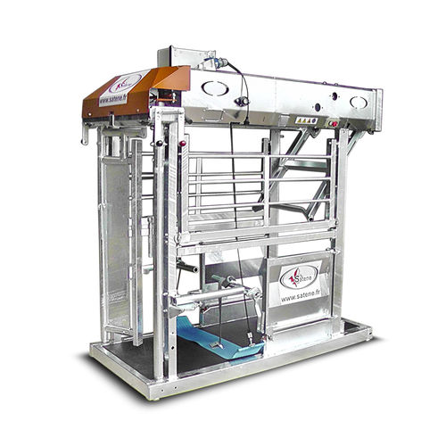 Gabbia di trattamento per bovini - CCP 4000 ME - SATENE SAS - per cura degli unghioni / per cesario