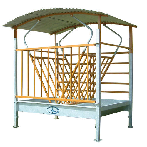 Rastrelliera per bovini - RBA 9402 - SATENE SAS - per pecore / per capre / in metallo
