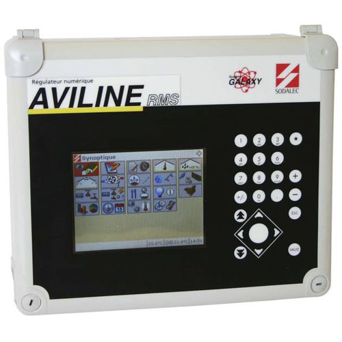 Terminale di termoregolazione per pollaio - AVILINE RMS - SODALEC DISTRIBUTION - di temperatura / di illuminazione