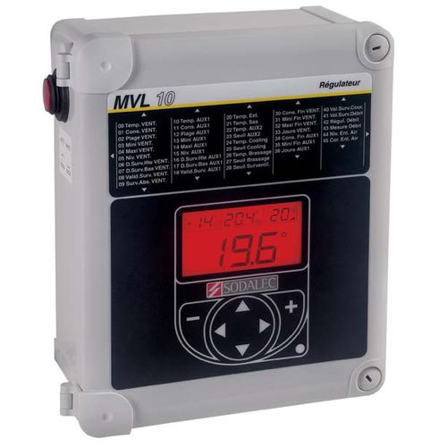 Terminale di termoregolazione per capannone agricolo - MVL 10 - SODALEC DISTRIBUTION - di temperatura / per ventilazione
