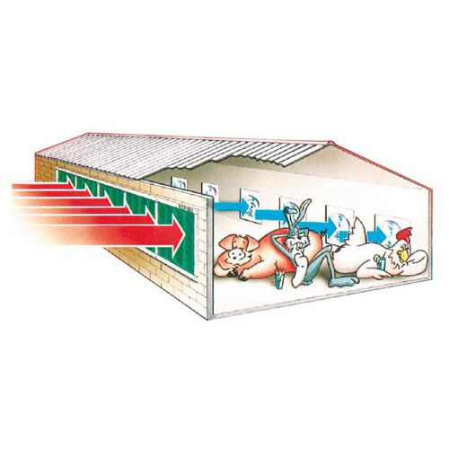 Tampone di raffreddamento per evaporazione per capannone agricolo - SODALEC DISTRIBUTION