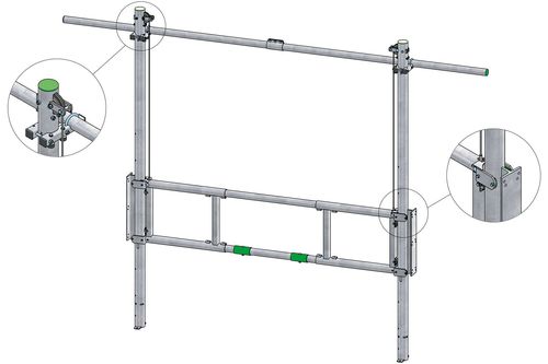 Barriera per l'allevamento - Heavy Duty Lift - Spinder Dairy Housing Concepts - di stabulazione / per mucche / in metallo