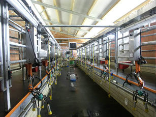 Sala di mungitura per mucche - VA2 - System Happel GmbH - in tandem