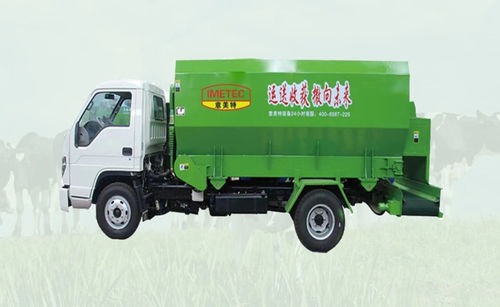 Sistema automatico di distribuzione di mangime a catena - Tai'an Yimeite Machinery Co., Ltd. - per bovini / con motore diesel