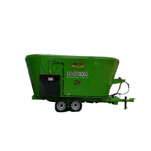 Miscelatore a vite verticale - 9JGL - Tai'an Yimeite Machinery Co., Ltd. - trainato / montato su trattore / con scarico frontale
