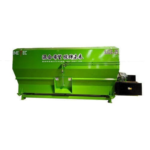 Miscelatore a vite orizzontale - 25CBM - Tai'an Yimeite Machinery Co., Ltd. - fisso / con scarico laterale / a 2 coclee