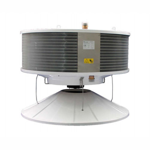 Aerotermo elettrico - TEC CV Series - TECSISEL, Lda - per montaggio a soffitto / per capannone agricolo / per serra