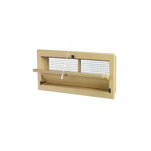 Presa d'aria per stalla - 3000-VFBG-C - TPI-Polytechniek B.V. - da parete / per sistema di ventilazione / con rete antinsetti