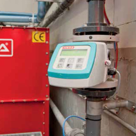 Flussometro magnetico - WEDA Dammann & Westerkamp GmbH - con sistema di monitoraggio