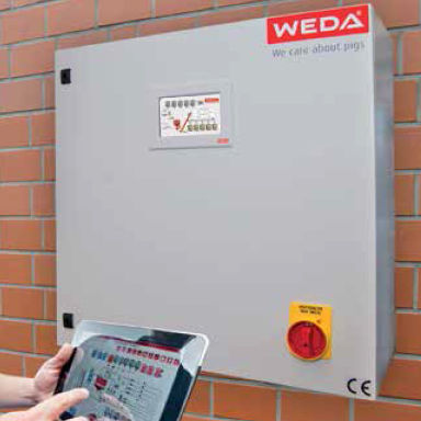 Sistema di controllo per stoccaggio di cereali - WEDA Dammann & Westerkamp GmbH - per riempimento