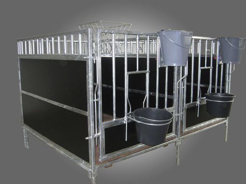 Box per l'allevamento - Zaklady Metalowe w Przysiekach Sp. z o.o. - per vitelli / individuale / in plastica