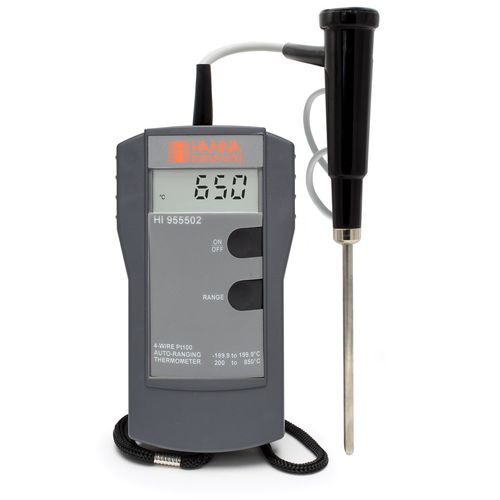Termometro digitale - HI955502 - Hanna Instruments - con sonda / Pt100 / °C