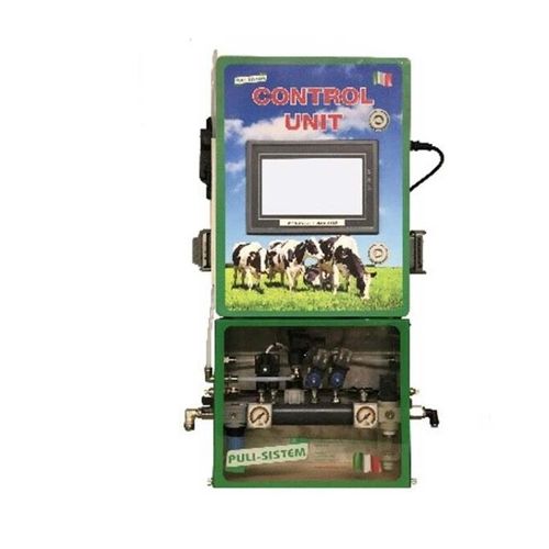 Unità di controllo della mungitura programmabile - PULI-SISTEM srl - con sistema di lavaggio