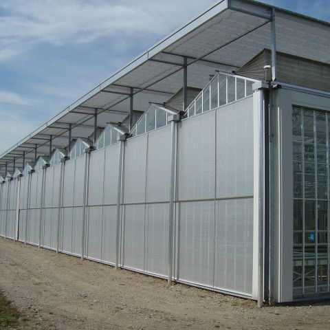 Schermo ombreggiante - Ammerlaan Constructions BV - per serre / per montaggio su tetto