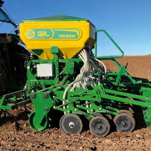 Seminatrice in linea convenzionale - AIRSEM - GIL - a disco / montata su trattore / con attacco a tre punti