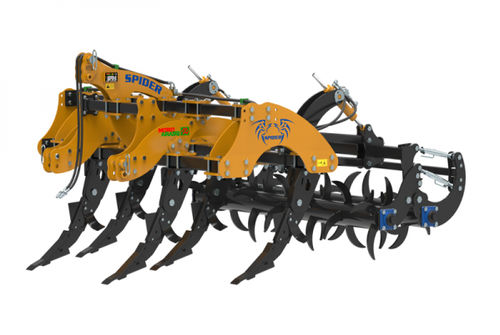 Dissodatore 5 ancore - SPIDER - S series - Moro Aratri - 7 ancore / con attacco a tre punti / con rullo