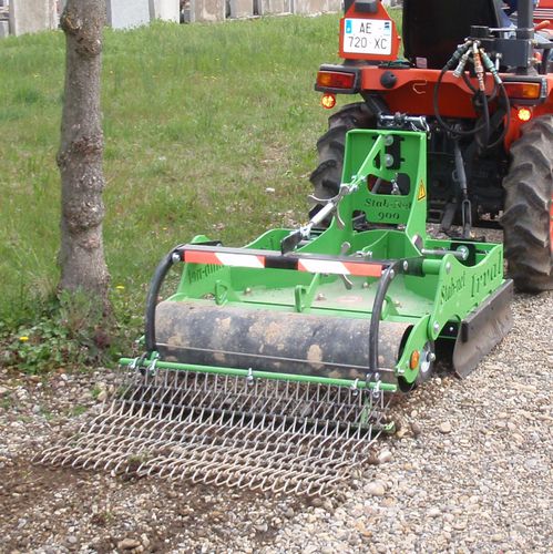 Diserbatrice meccanica - StabNet 90T - Rotadairon - montata su trattore / per spazi verdi / senza prodotti chimici