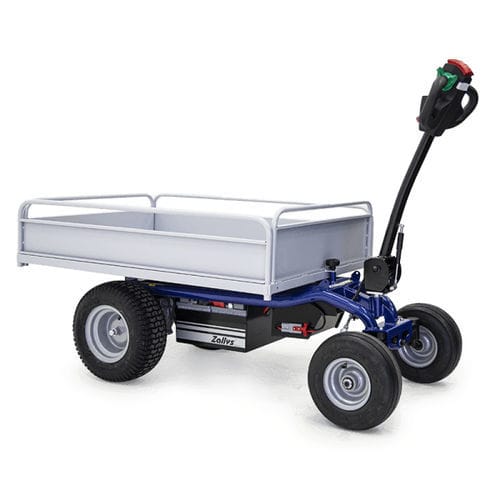 Carrello da trasporto per serra - JESPI - Zallys sas - a piattaforma / elettrico